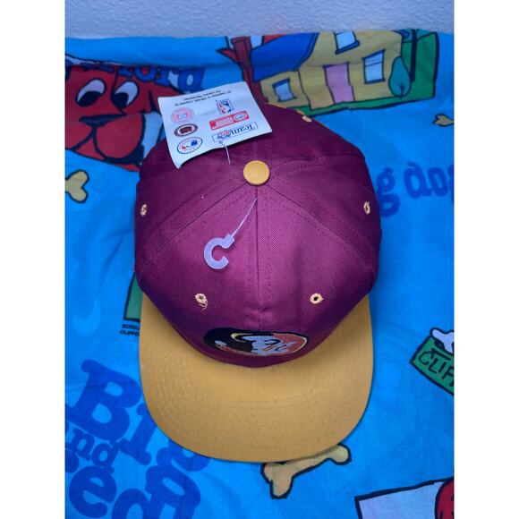 Vintage 90s Florida State Seminoles college snapback NWT - Picture 2 of 6